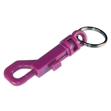 Hillman HILLMAN Metal/Plastic Assorted Clips/Snap Hooks Key Chain, PK5 701302